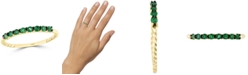 LALI Jewels Emerald Stack Ring (1/4 ct. t.w.) in 14k Gold